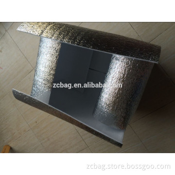 Insulation Cooler Carton Foil Thermal Insulation Boxe For Insulation material reusable thermal pallet cover for transportation